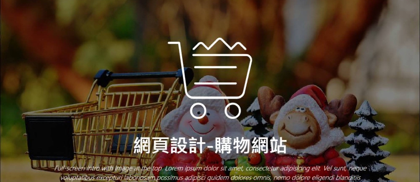 網站架設-活潑風一